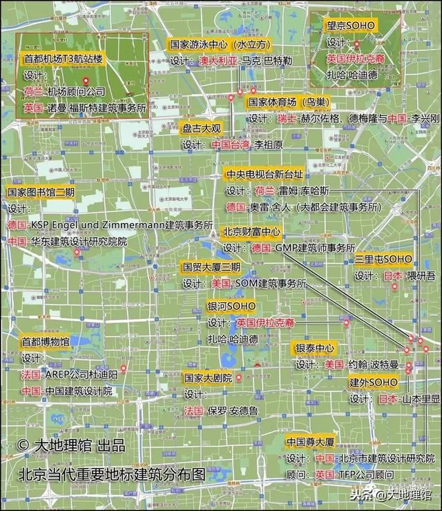 从教堂洋楼到鸟巢大裤衩：我们画了史上最全的“北京洋建筑地图”