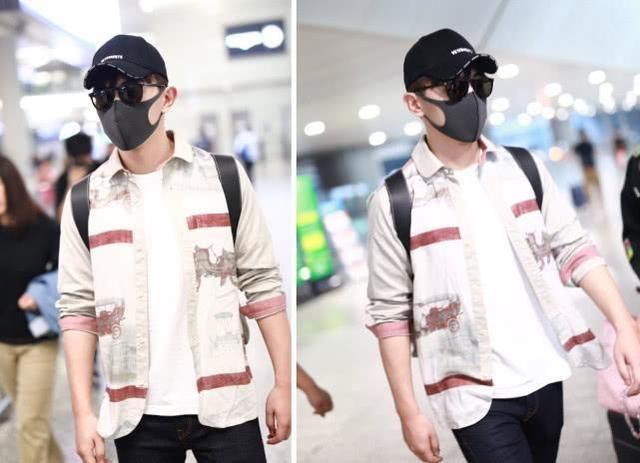 邓伦来了，样子超时髦，和剧中的他可不太一样！