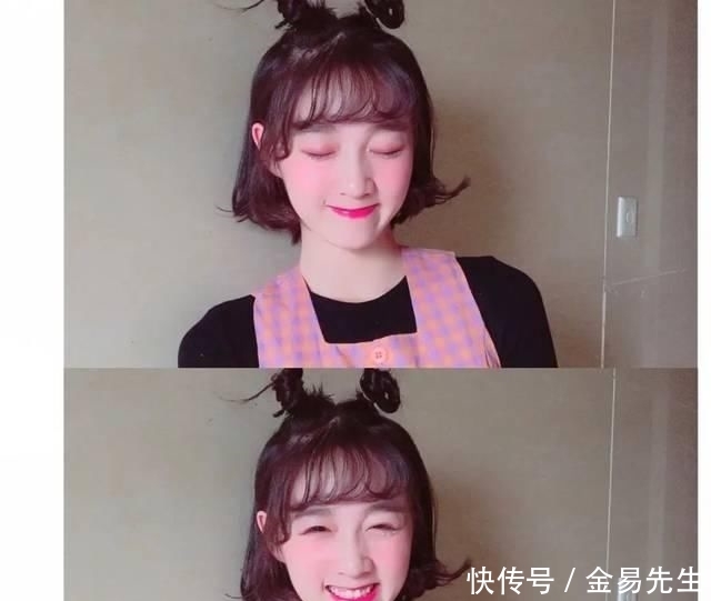 『也可以』比可爱和端庄,谁能赢过梳丸子头的女生呢?