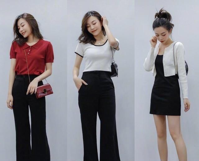  春天@牛仔裤表现力出色！春天抢占优势，淑女气质穿搭显高显腰身