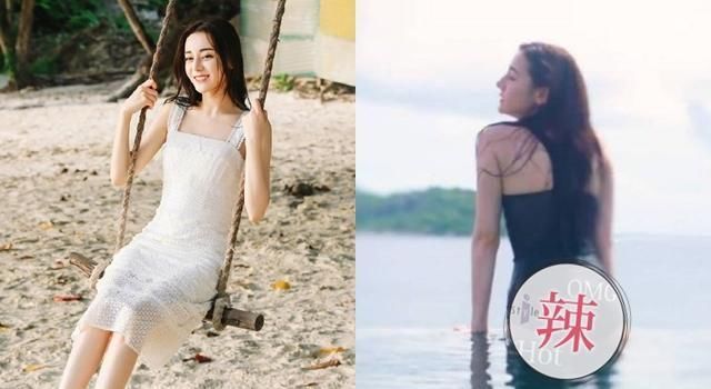 迪丽热巴挑战出道最大尺度！晒泳装照美臀、好肌肤全都露