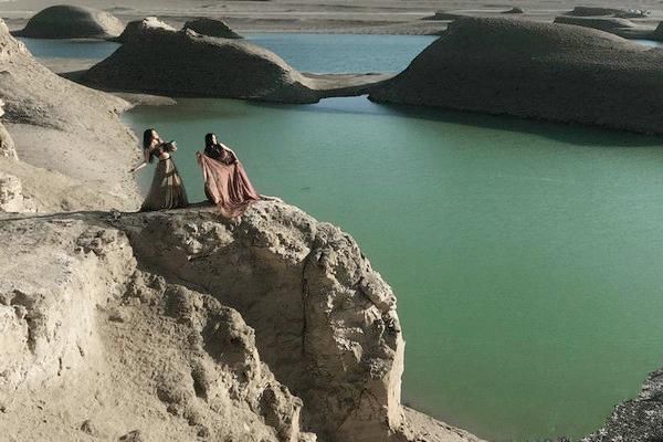 可可西里无人区  盐湖沙漠雅丹雪山湖泊草原原始风貌生机盎然