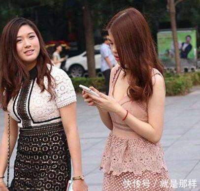 城市街拍图一的小姐姐，你的“气球”好大，简直“巨无霸”！