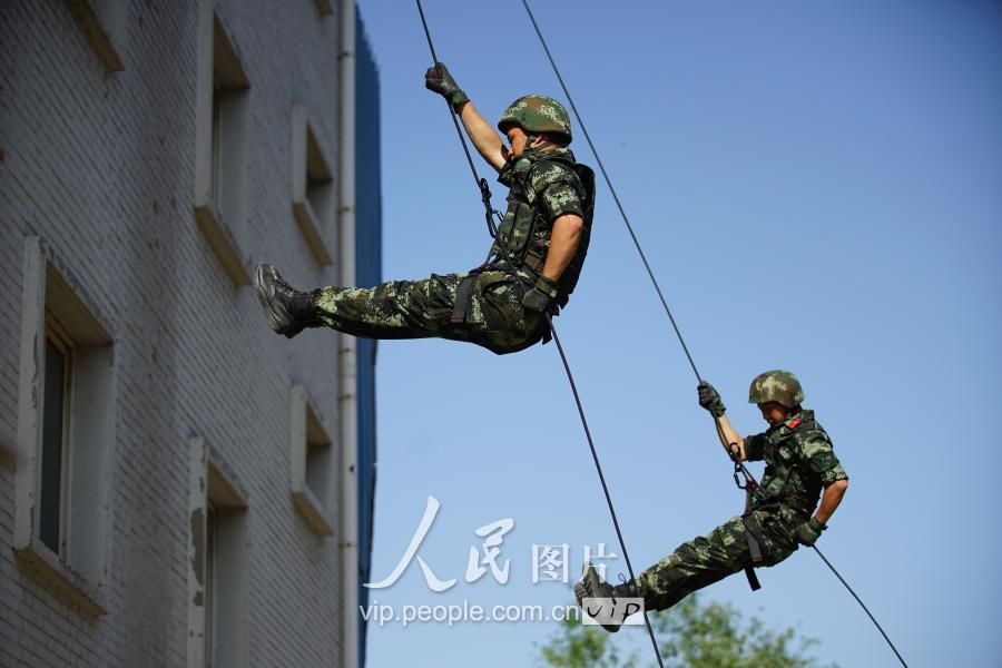 天津:武警部队侦察兵集训练打赢