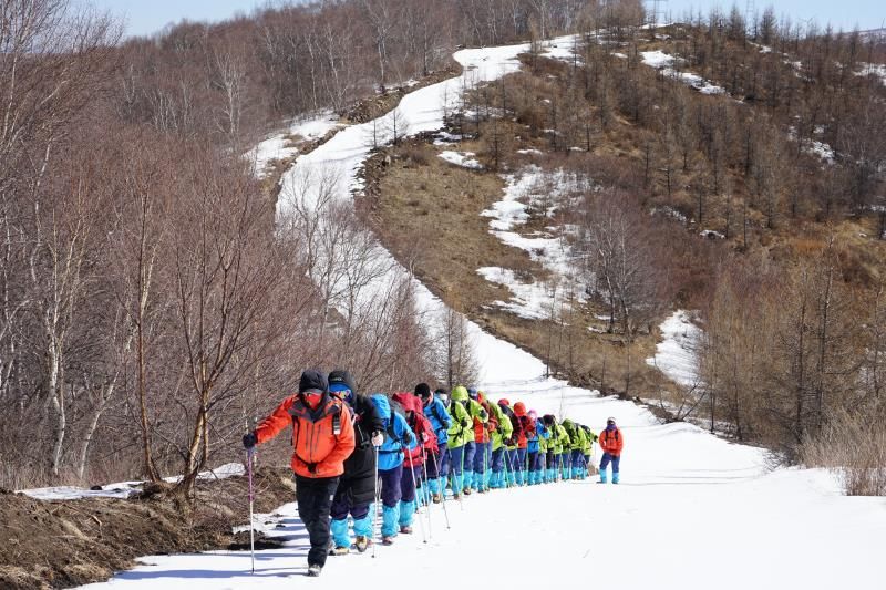  【国家】国家游泳队崇礼拉练 体会登山精神