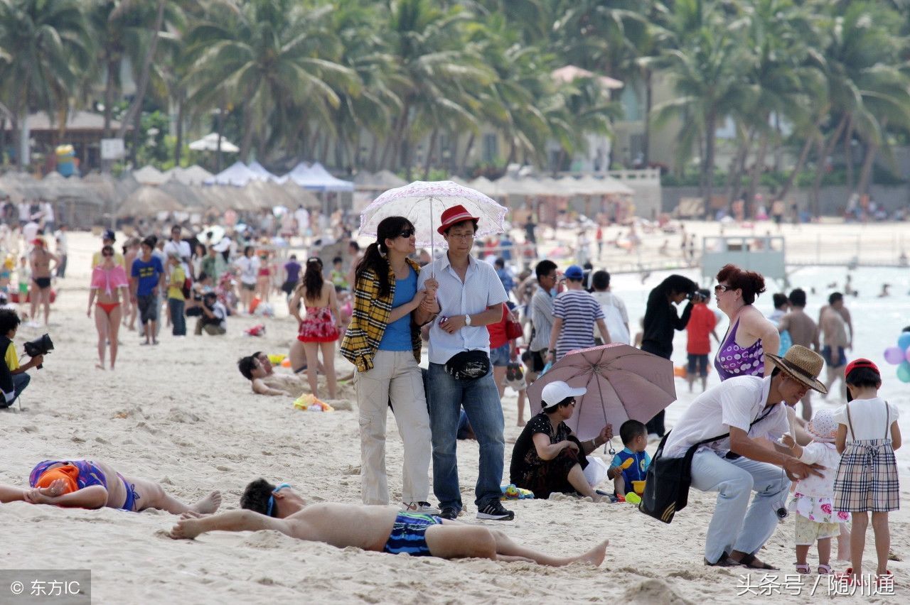 历年五一假期三亚人潮如织,想去玩看看这5张图
