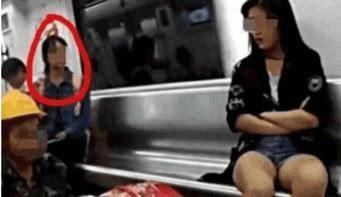 女子地铁嫌农民工脏，让其远离自己，农工一句话女孩儿愣了