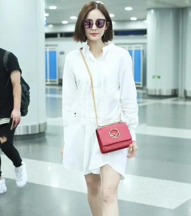  「实则」最近火了一种裙子：衬衫裙，看似普通，实则很高级，明星都在穿！