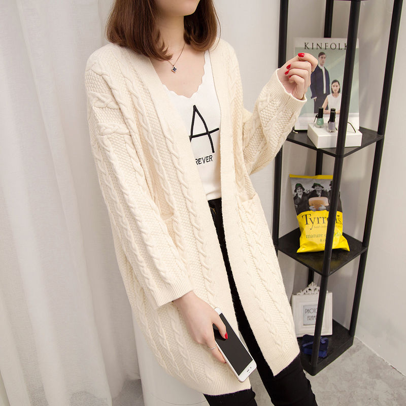 当下流行棉麻欧洲站针织开衫，适合70后的女人，洋气减龄又显瘦