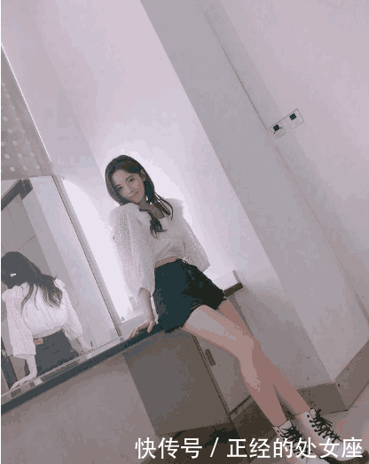 鞠婧祎真的有76斤吗, 蚂蚁腰、筷子腿, 穿短裤系最后一个扣都松