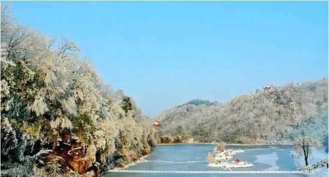 汉中汉江源雪景惹人醉，冬季赏雪不思归