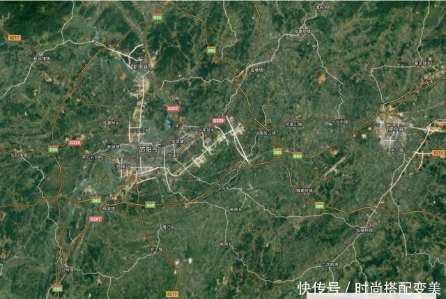  「融合发展」湖南各城市最新卫星地图：一看就知道湖南哪个城市