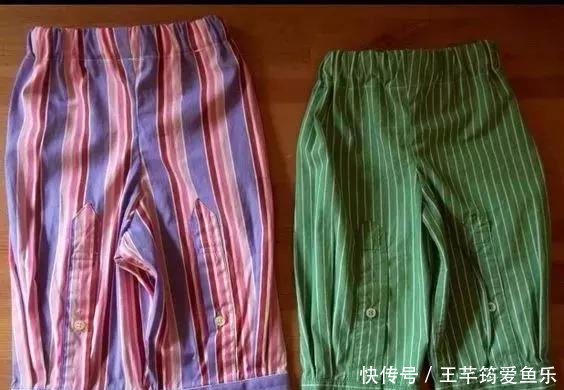  【太会】这妈妈太会省了，去年的旧衬衫改成了孩子的连衣裙，DIY旧物改造