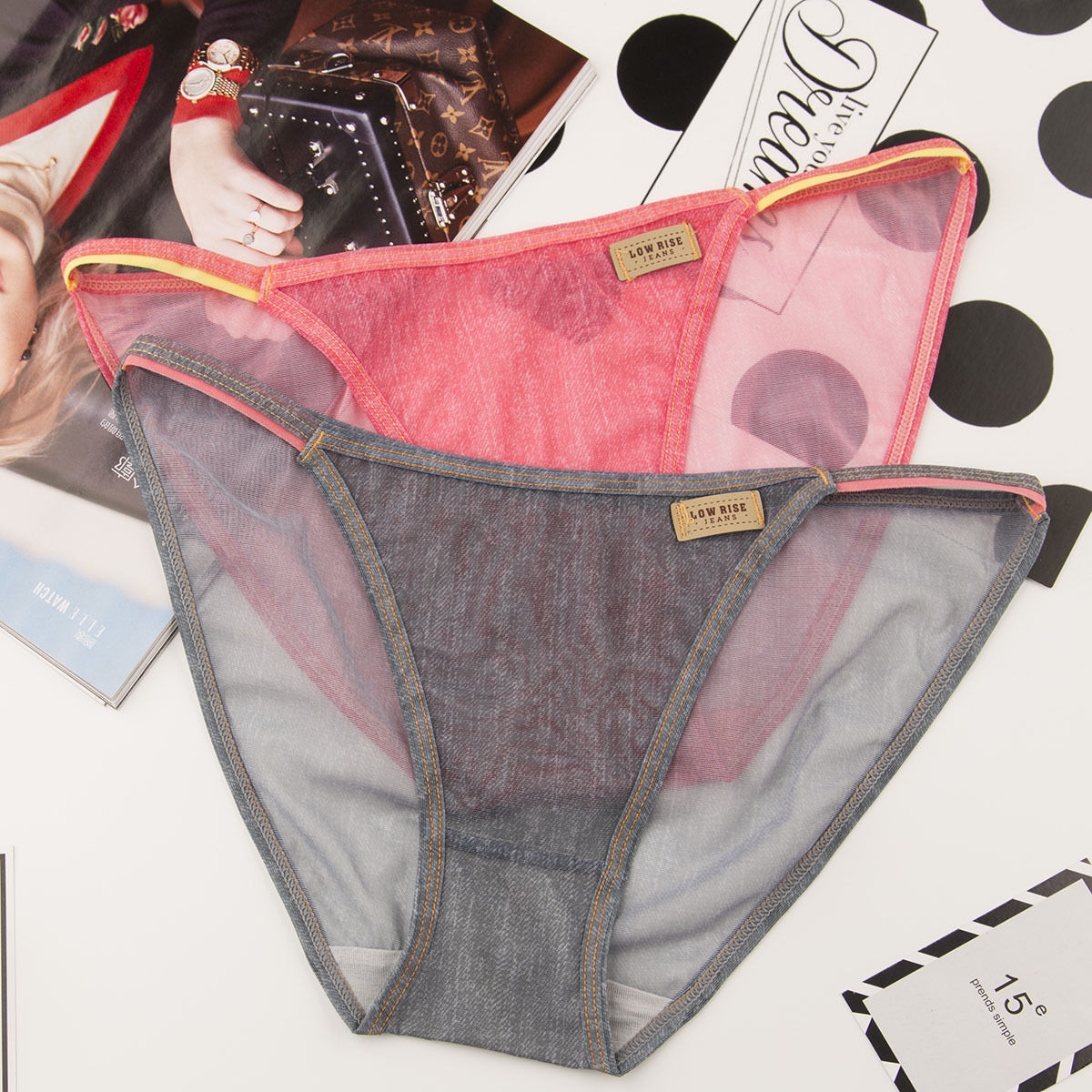 无论胖瘦小姐姐，都能穿的蕾丝低腰三角裤，爱美的你一定不要错过