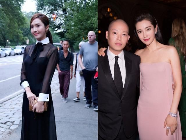 中韩女神时装周看秀，29岁郑秀妍优雅，45岁李冰冰惊艳了！