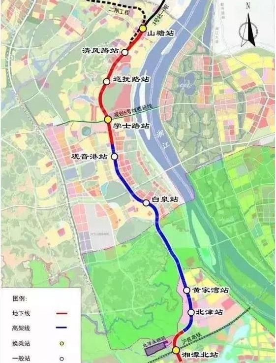  「车站」湖南投资96亿修建跨市地铁，全程超17公里，共设8个车站