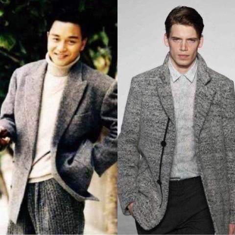 时尚是个轮回，十几年前张国荣的穿衣品味，当今男模都自愧不如