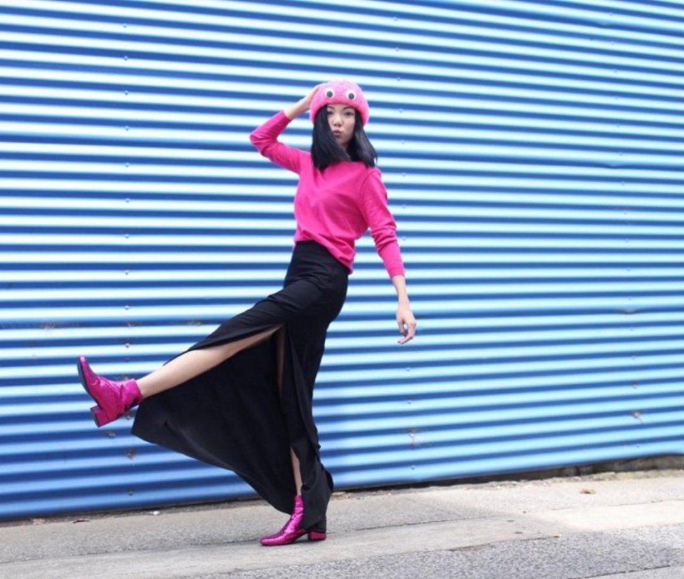 150+cm的周冬雨竟不输173cm的林志玲?