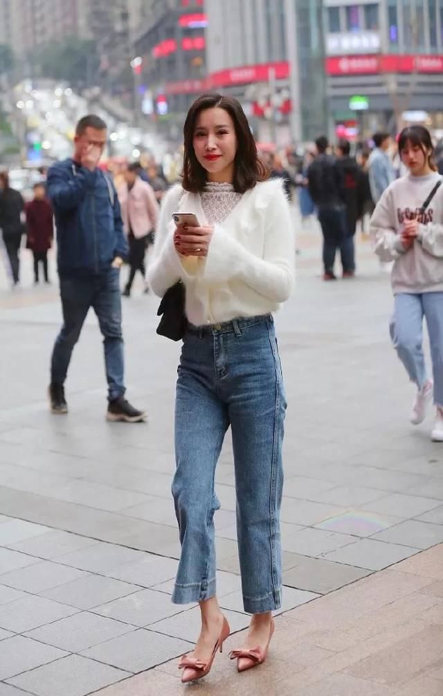 双尖头的高:秀出女性十足女人味,高跟鞋时尚穿搭