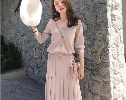 国庆小姨出嫁，我穿这种秋装裙，直接抢了新娘风头，只因裙子太美