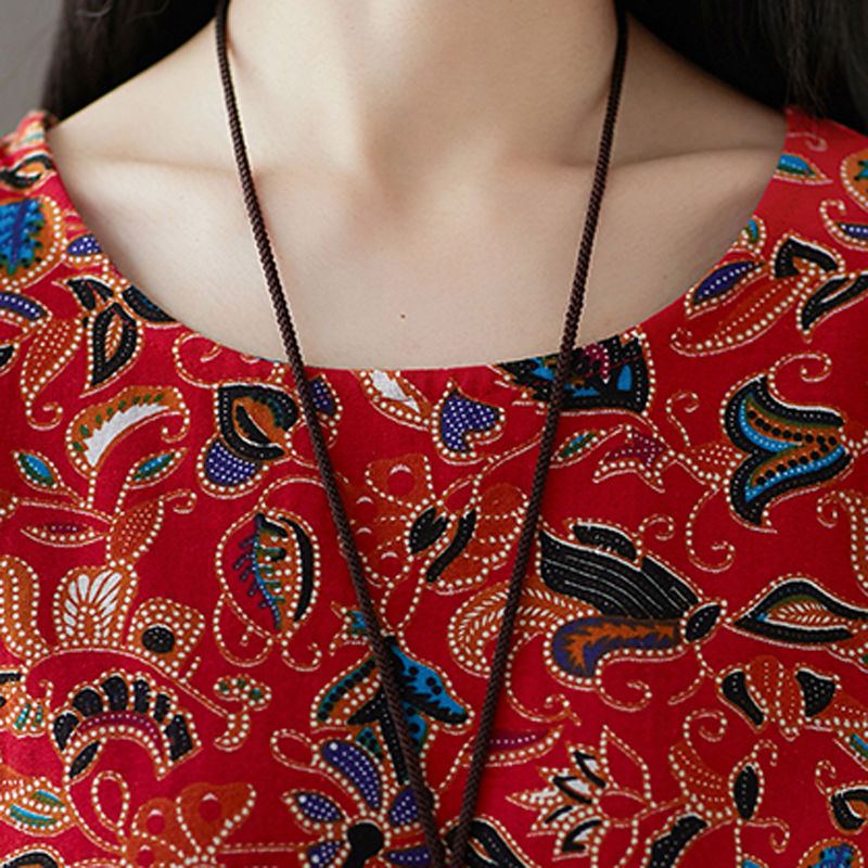 比旗袍更有韵味的棉麻裙来了!好看不贵还显名媛气质,超美超好看