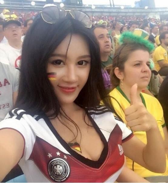 世界杯:最让人难忘的女球迷，个个都是美女，中国“球王”最吸睛