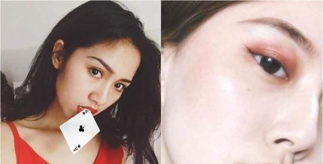 #适合#脸上有3个“亮点”,是最适合港风妆的美人,不化妆都是靓女