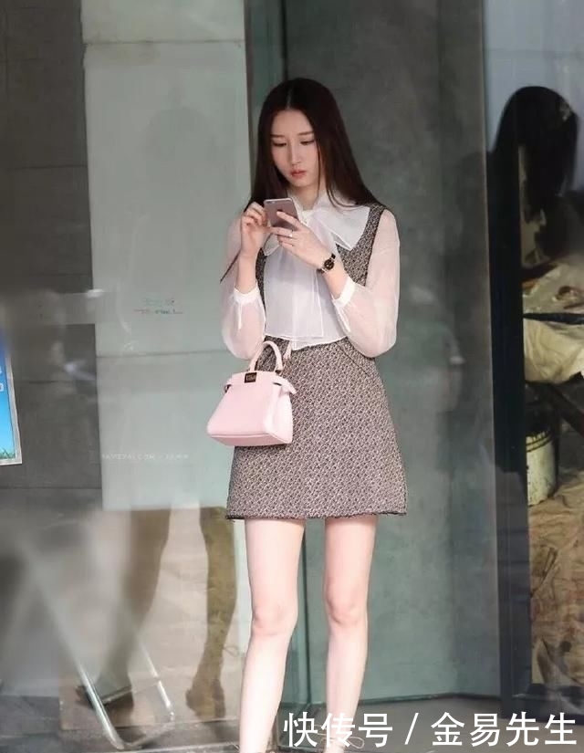 【女生】女生搭配高跟鞋,秀出春天的唯美气息