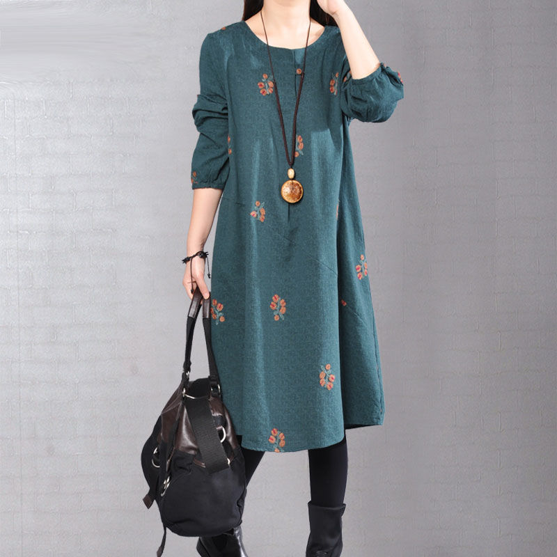 小姨都45了还这么会穿，出门必备连衣裙，美嫩如少女，人人都夸