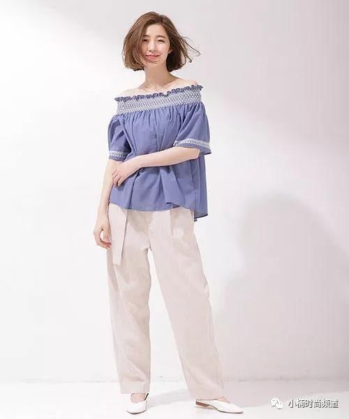 露出健康肤色!夏天的露肩日系穿搭介绍就看这