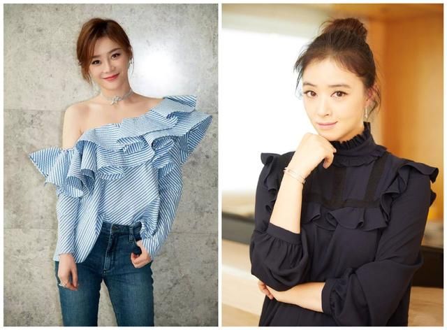 30岁+就注定不能再少女？学学杨幂霍思燕加点荷叶边，减龄又清新