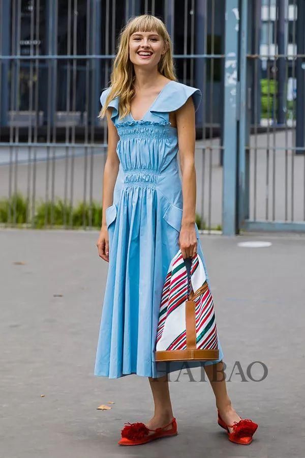 清爽| 人人爱的冰淇淋色，穿起来超美还很凉快呢!