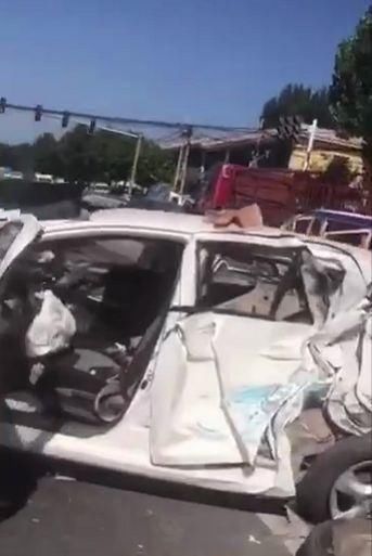 真相潍坊青州车祸，这才是真实现场!请大家不信谣、不传谣!