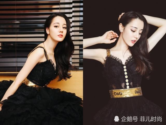 迪丽热巴穿紧身吊带现身,肩带勒得好紧,网友:为了秀事业线拼了