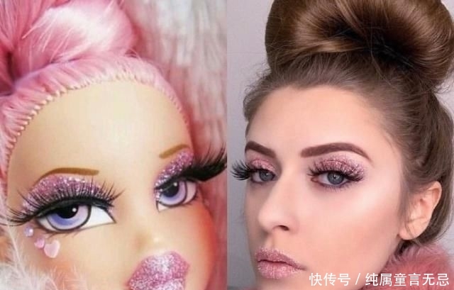 电眼:“芭比娃娃仿妆”真假难辨,红唇电眼超模颜,你最想拥有哪一款?