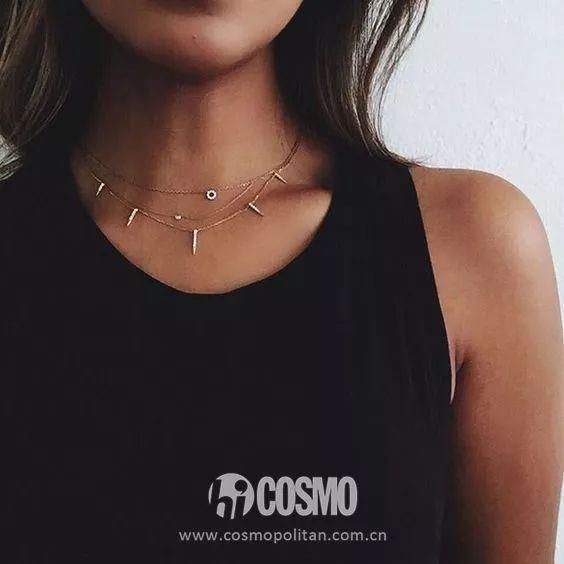 时髦办｜比choker更好搭的锁骨链，爱它