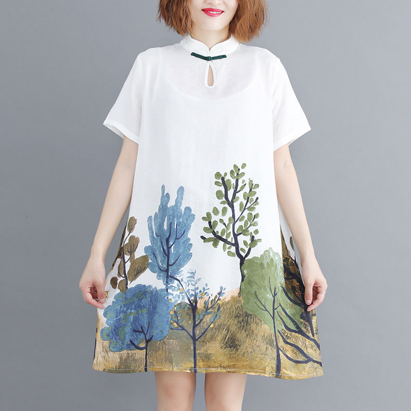 有一种美叫“旗袍”,小姨穿上它,优雅洋气又迷人,路人都看痴