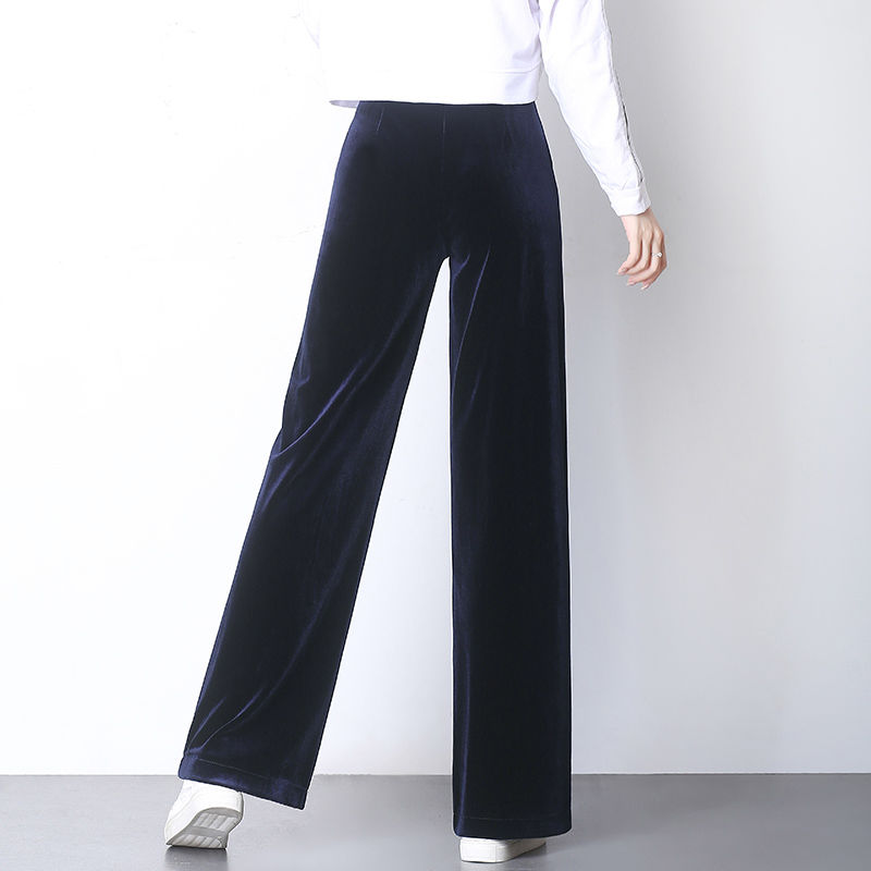 老婆腿不好看，智慧的她只穿阔腿裤，总是被人夸腿“又细又直”