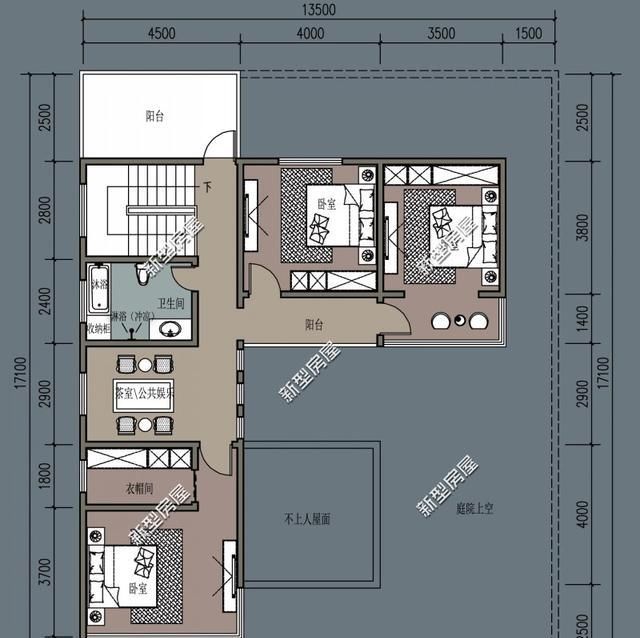  建筑@有鸡有鸭有菜园, 这才是真正的农家院, 5套别墅图纸分享