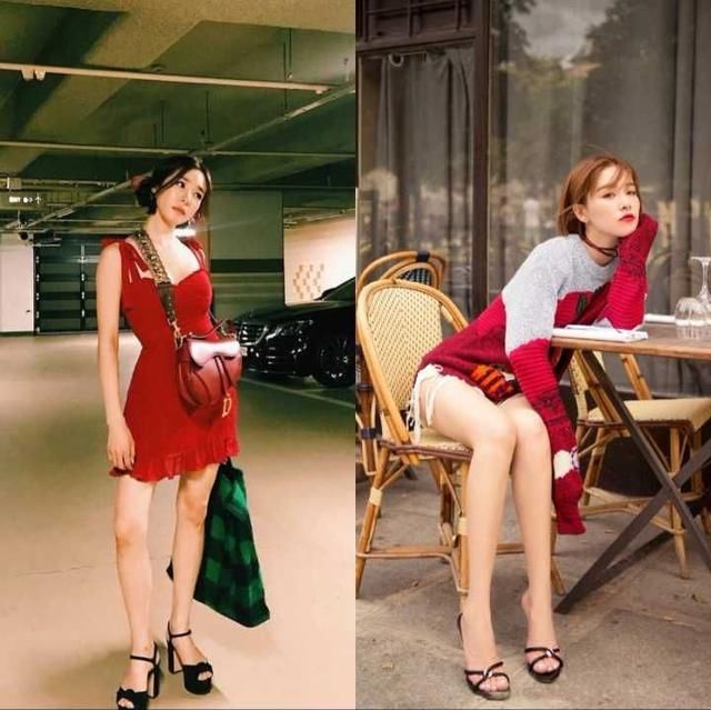 “韩国歌手”黄美英撞脸阚清子，但气质却被阚清子甩了一条街！