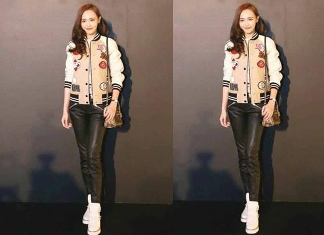 苍井空穿皮裤打65分，热巴穿皮裤打89分，而她打120分都不