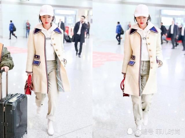 唐艺昕好尴尬！胖到短裤都快撑炸了，网友：这腿是认真的吗？