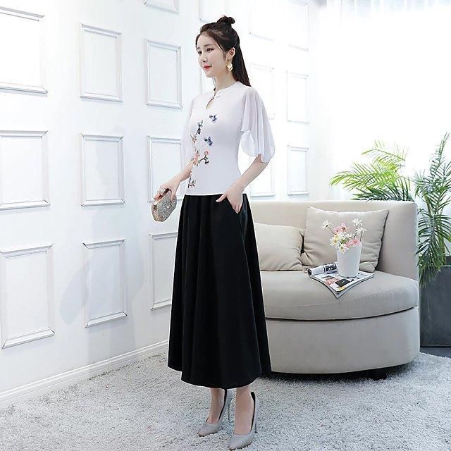 民族风雪纺旗袍，你的品味，不同凡俗！