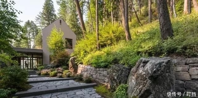  「石板」石材庭院：把风景带回家，太美了