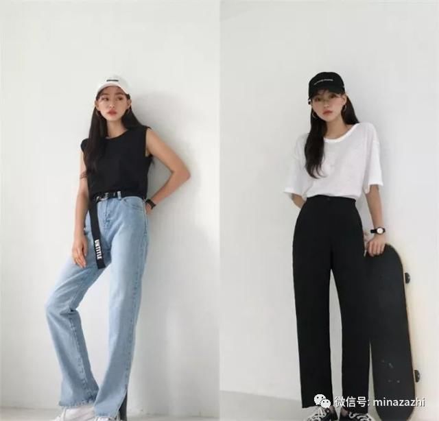 36度的天该怎么穿？40套清新or淑女or帅气的韩系chic穿搭 照着穿