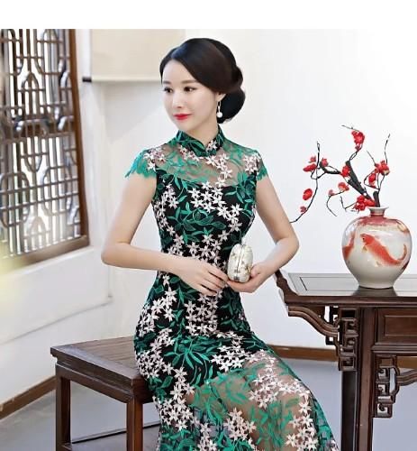 新款时尚鱼尾旗袍，美到惊艳世界，惊艳你！