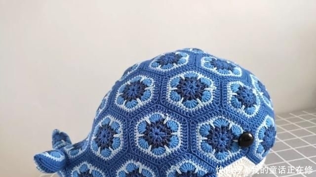  非洲：初学者也可以学习！ 毛线编织钩针非洲菊花形鲸(附图)