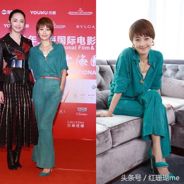 高颜值连体裤套装 当个冻龄女神不是梦 不让马伊琍陶虹专美