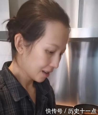 美得■虽显老气却美得真实,有种''骄傲''叫张晋!大晒蔡少芬素颜下厨照