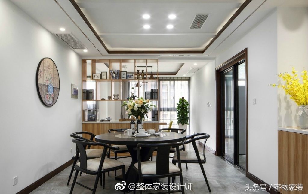 156现代新中式居宅，细节处显优雅韵味，喜欢这样的大气之家